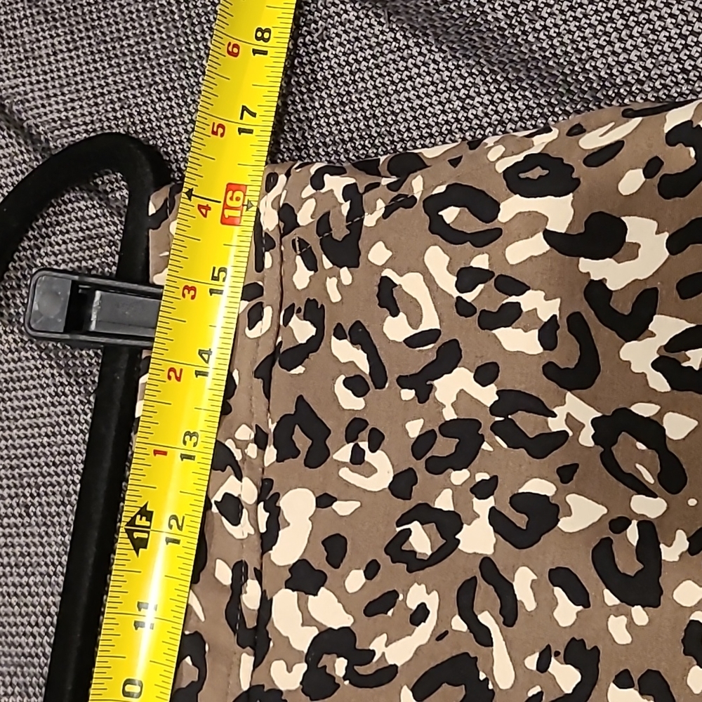 Merona Women's Leopard Animal Print Skirt - Picture 8 of 10